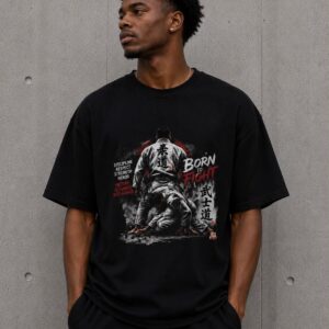 Born to fight T-shirt