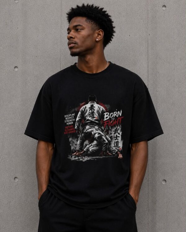 Born to fight T-shirt