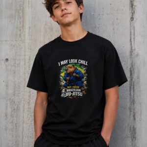 I look chill BJJ